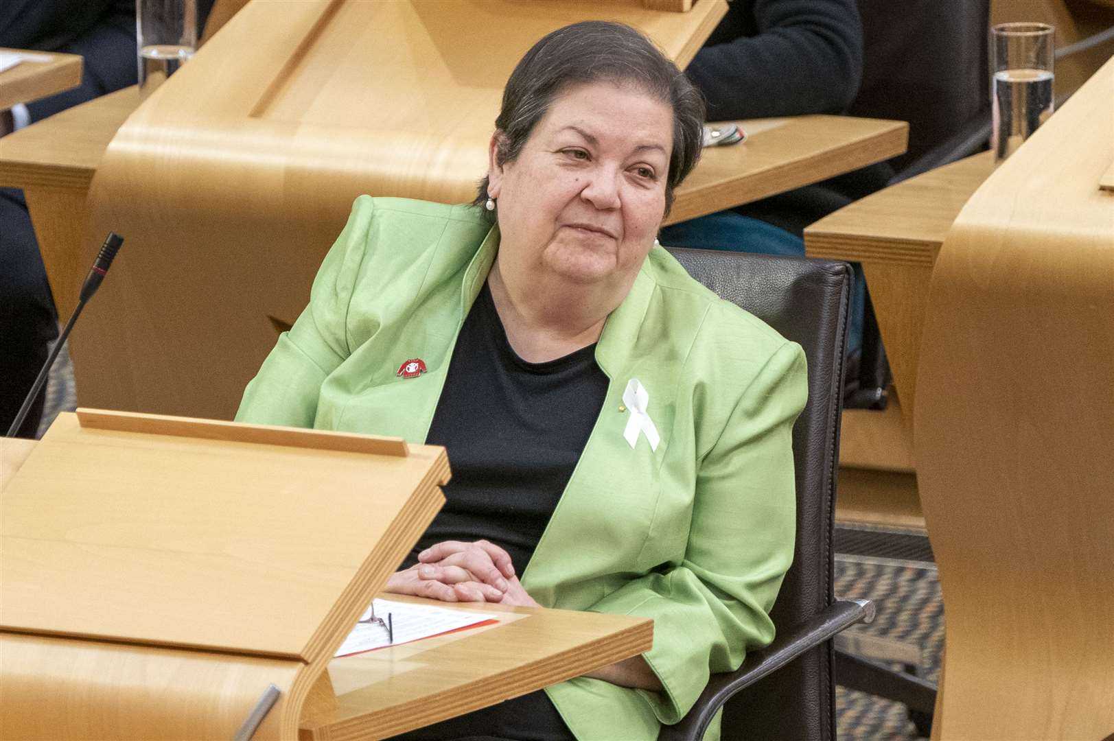 Scottish Labour’s Dame Jackie Baillie said she has been told ‘the use of SNP emails was widespread’ (PA)