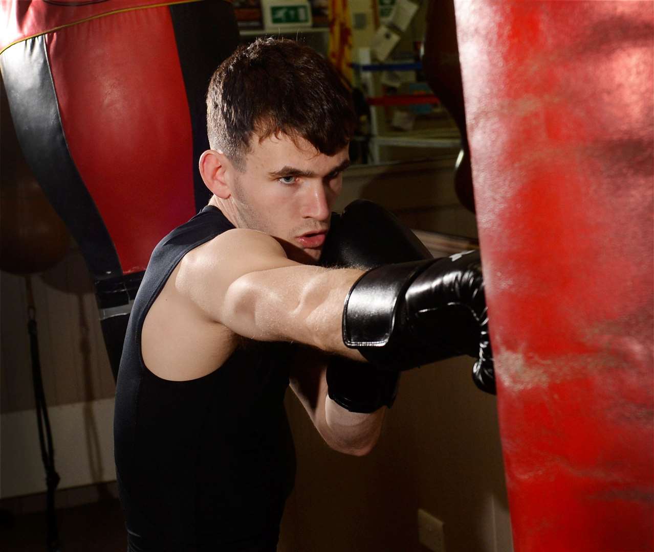 Inverness boxer Calum Turnbull. Picture: Gary Anthony