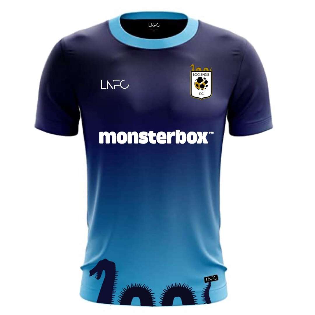 Loch Ness FC have unveiled their third kit for the 2020/21 season, made by Zero Negativity which is a company that aims to have zero negative impact ecologically at any stage of its enterprise.