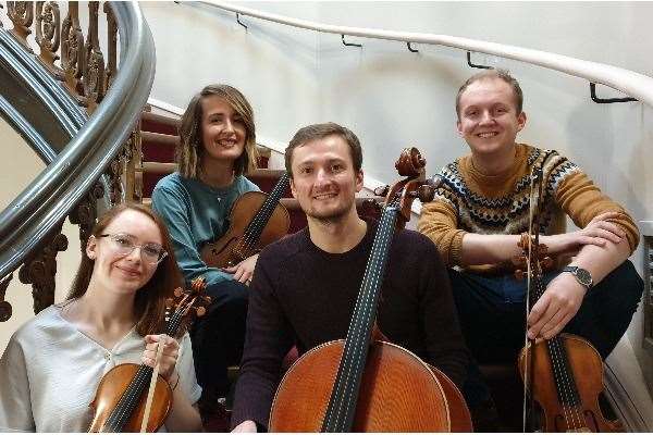 The Fyrish String Quartet.