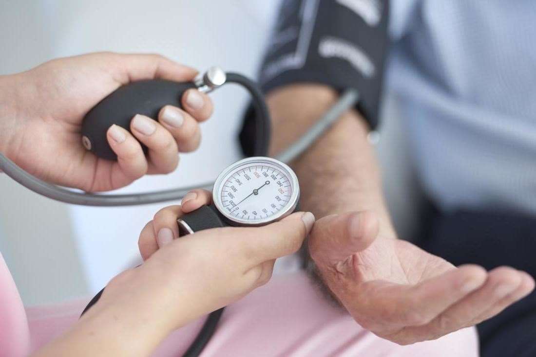 Low blood pressure can be caused by a number of things.