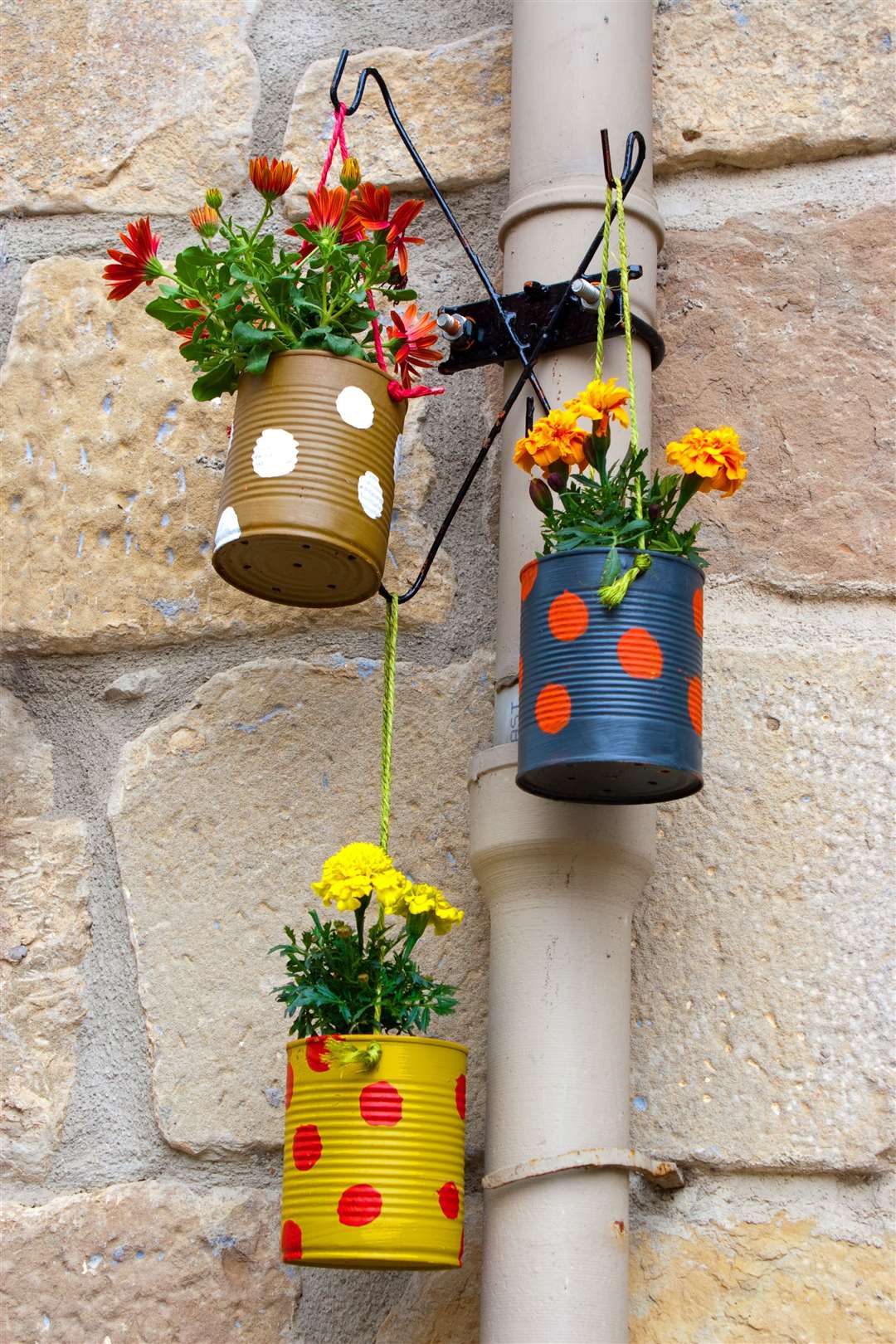 Old cans could be painted and made into attractive plant pots. Picture: iStock/PA