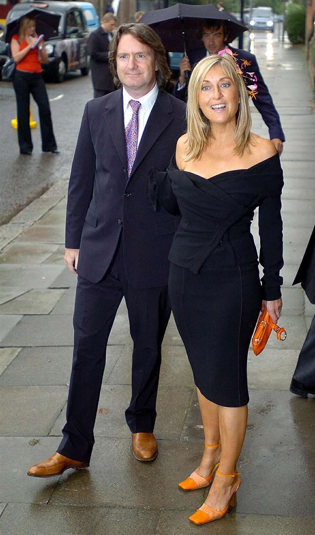 Fiona Phillips and Martin Frizell (Michael Stephens/PA)
