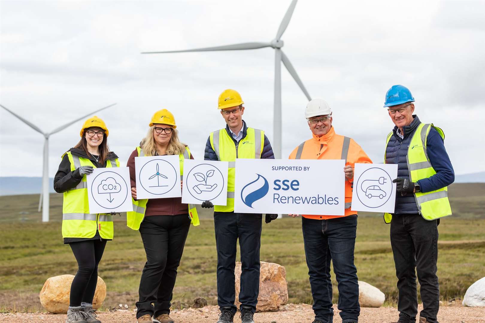SSE, Highland Sustainable Development Fund.  Gordonbush Wind Farm.