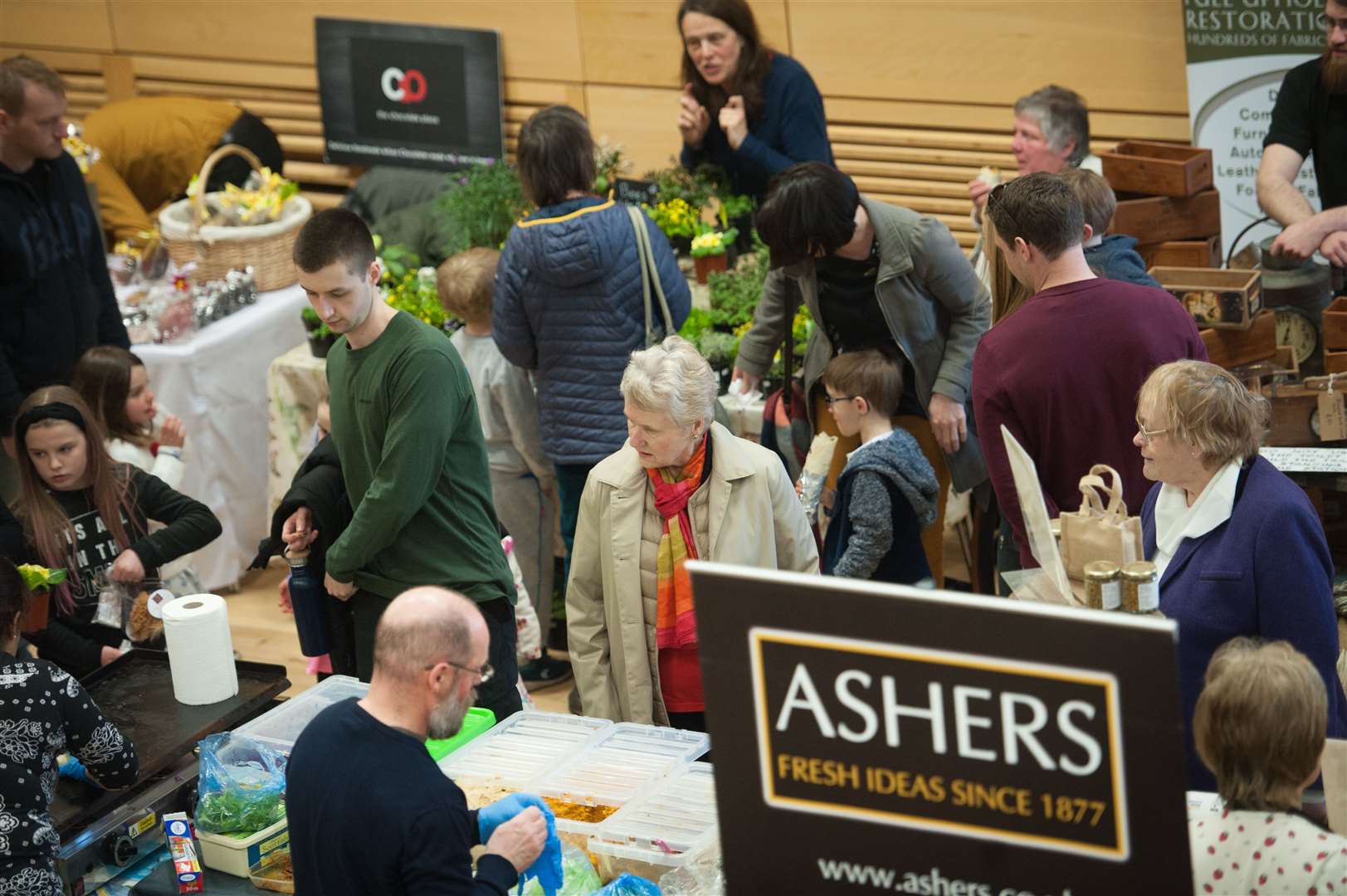 Taste of Nairn, at Nairn Community and Arts Centre, in 2019.