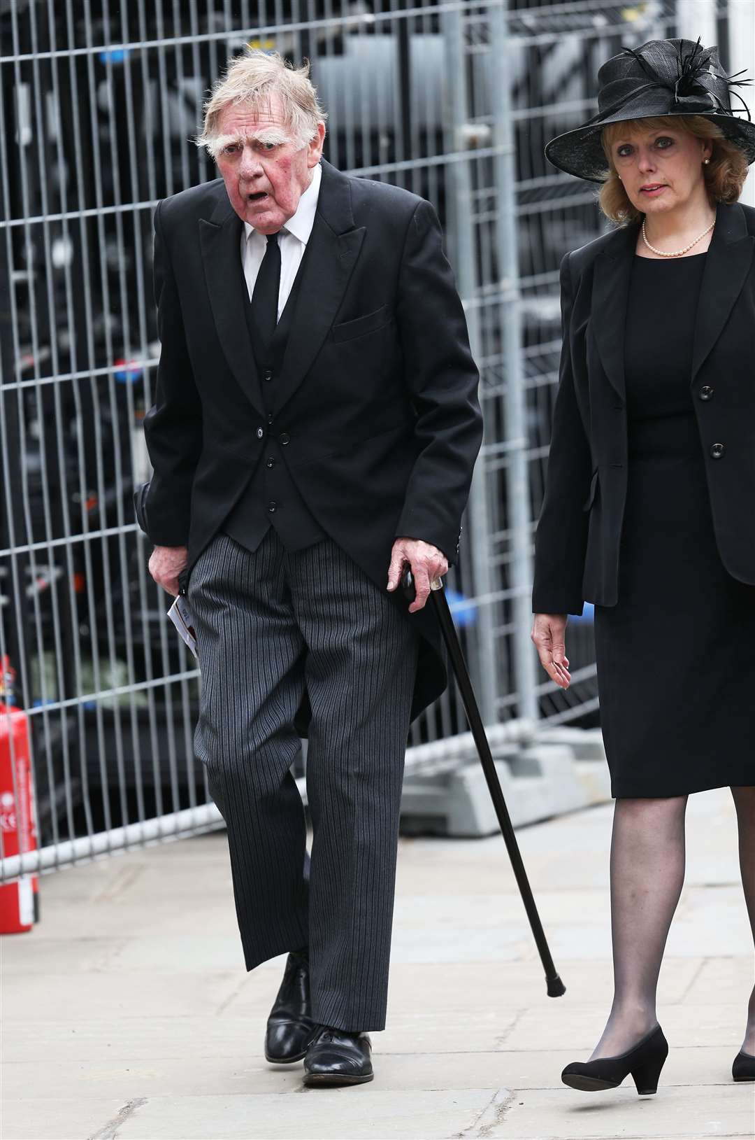 Bernard Ingham attends the ceremonial funeral of former prime minister Baroness Thatcher at St Paul’s Cathedral (Chris Jackson/PA)