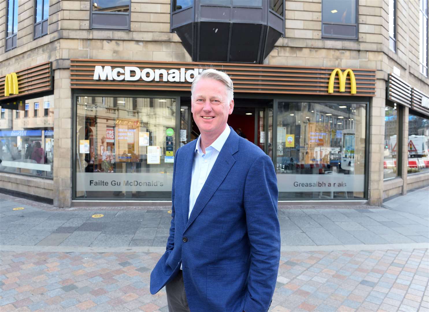 Craig Duncan has made the donation on behalf of McDonald's customers.