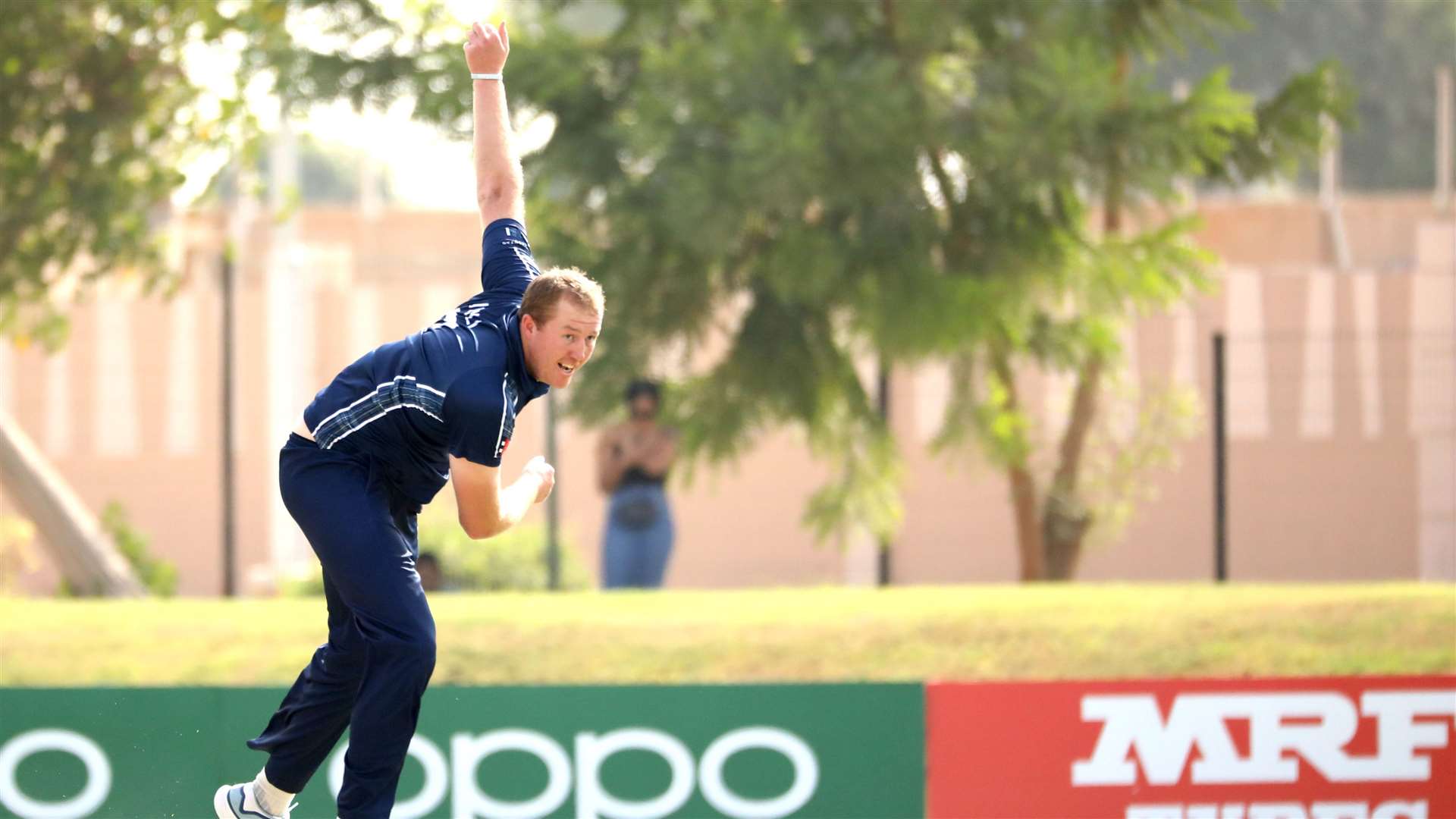 Former Nairn County and Northern Counties cricketer Adrian Neill is playing for Scotland.