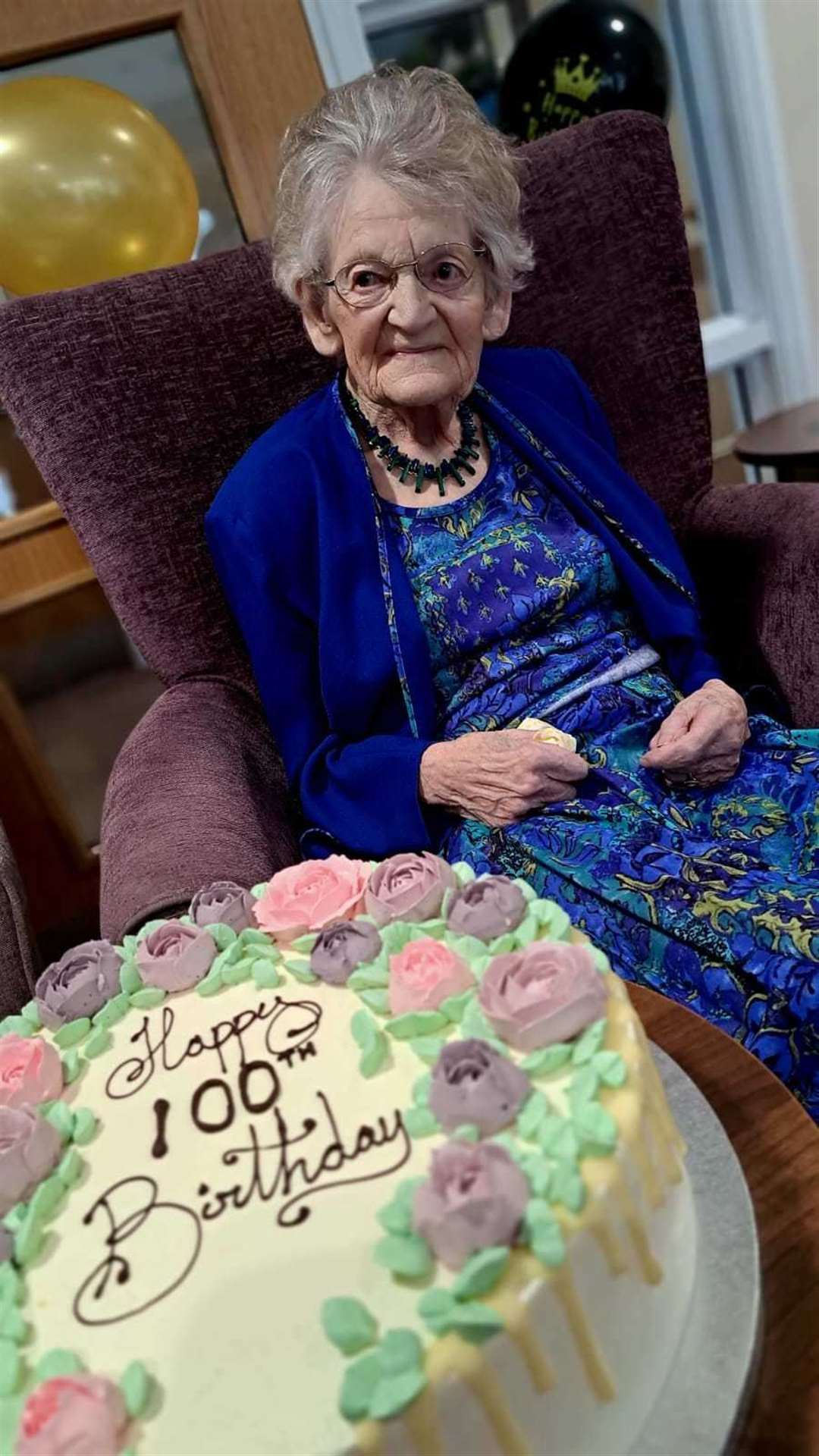 Annie Hannan on the occasion of her 100th birthday.