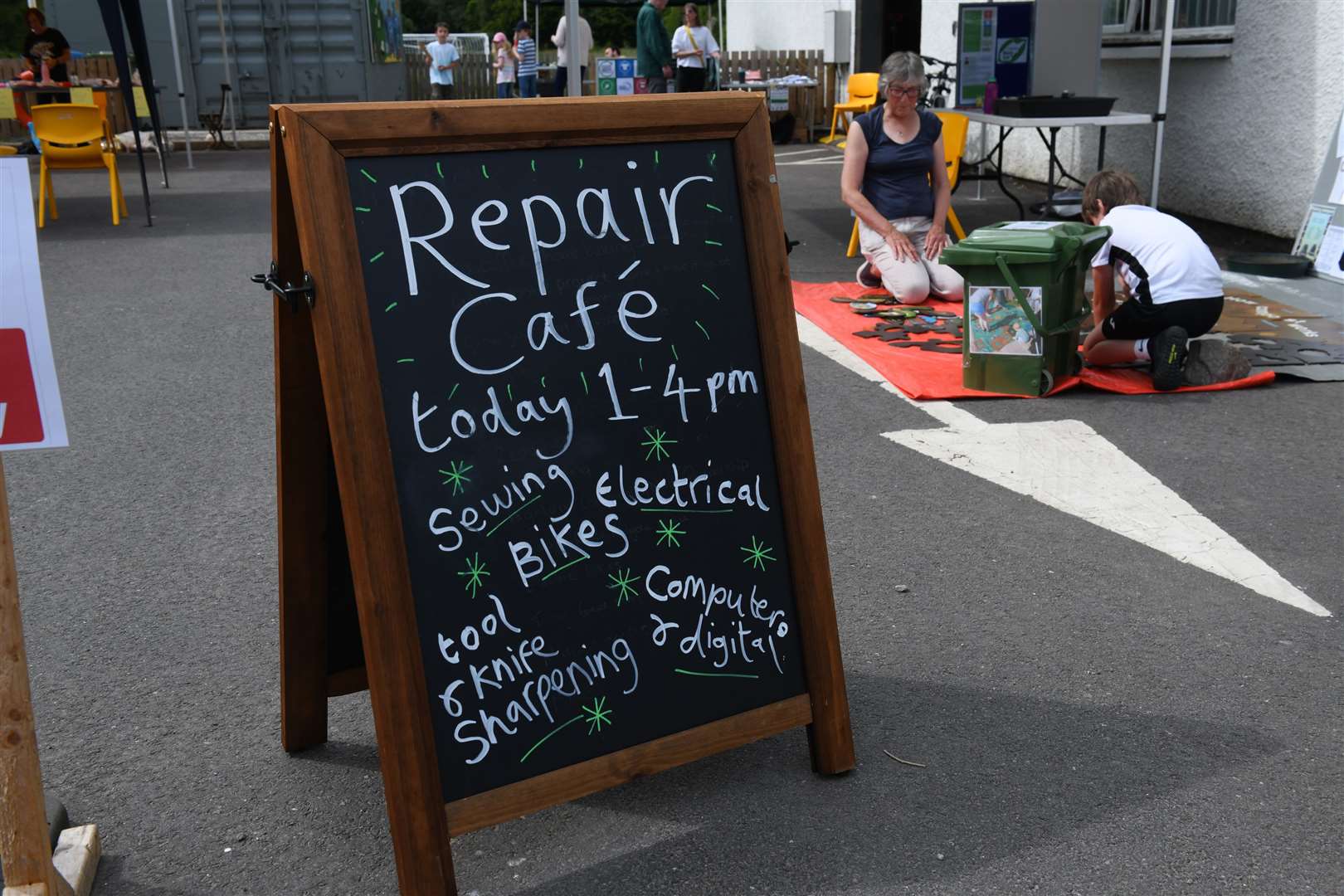 Repair cafes are among the ventures helping to reduce waste in the Highlands.