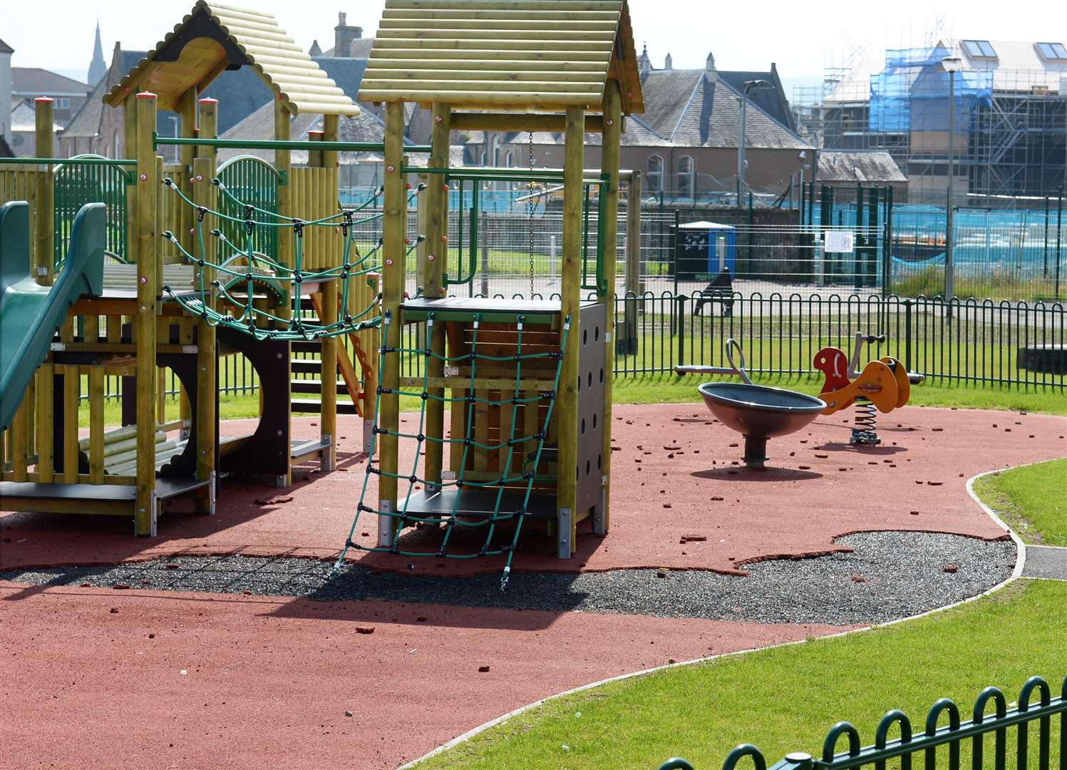 Play parks are being closed due to coronavirus.