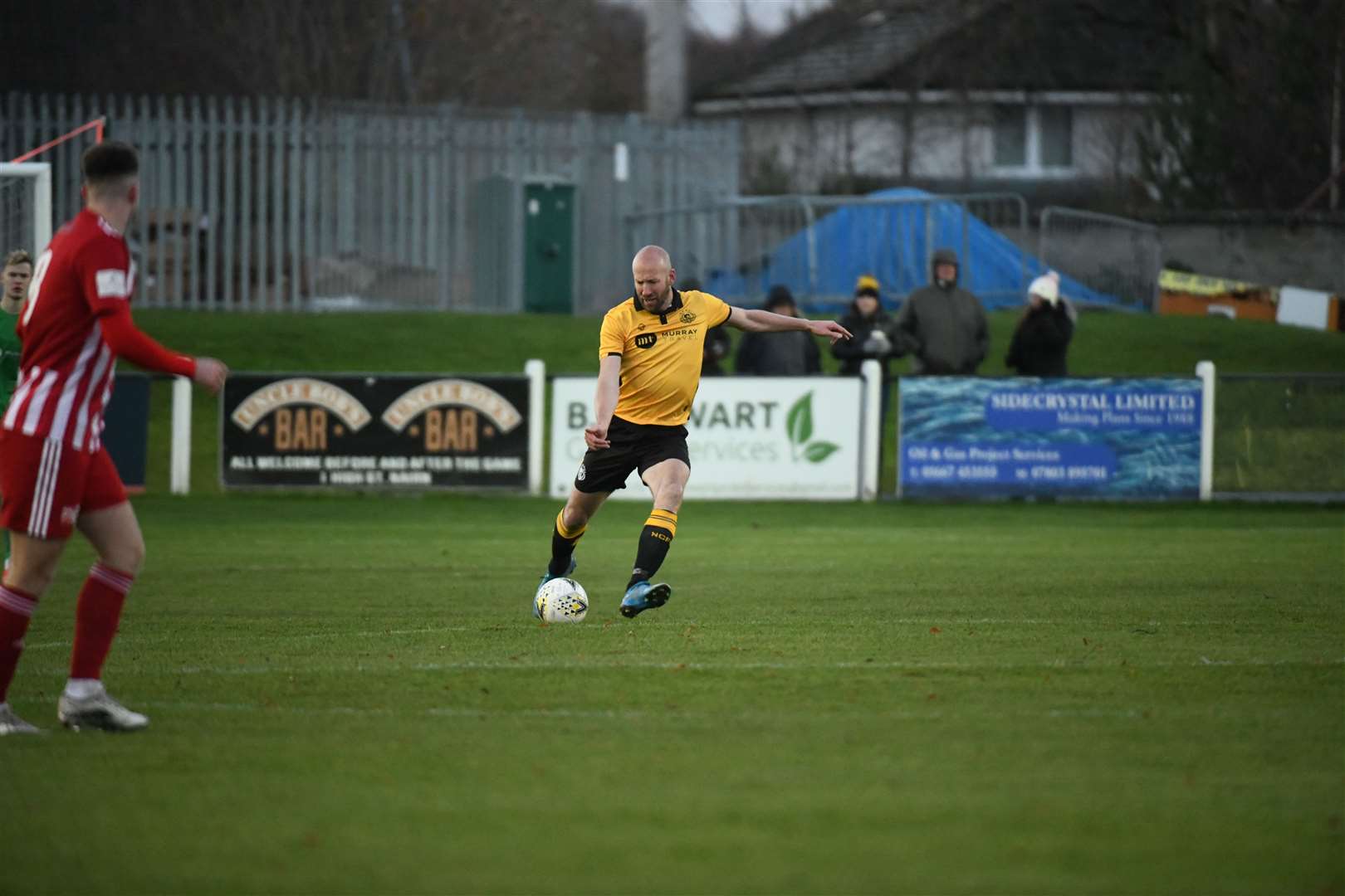 Ross Tokely has signed a new contract to stay at Nairn County. Picture: James Mackenzie