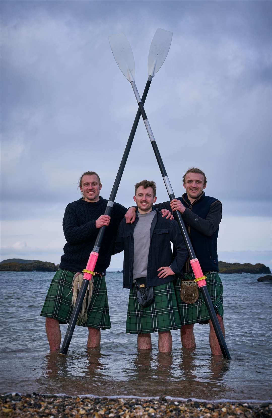 Charles Maclean’s three sons are all record-breaking rowers (Shannon Tofts/PA)