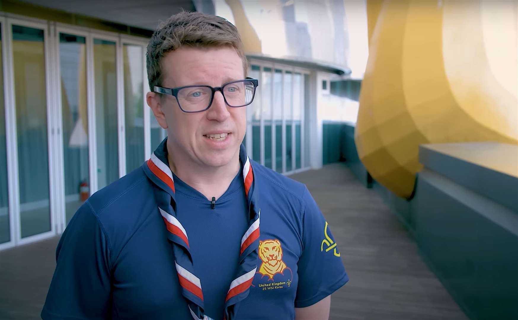 UK Scouts chief executive Matt Hyde said he was disappointed (Scouts/YouTube/PA)