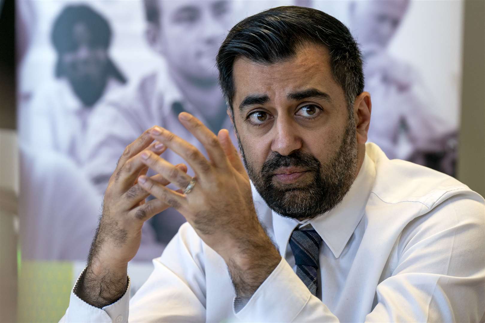 The Scottish Tory leader claimed that even SNP supporters ‘are starting to realise that Humza Yousaf is a dud’ (Jane Barlow/PA)