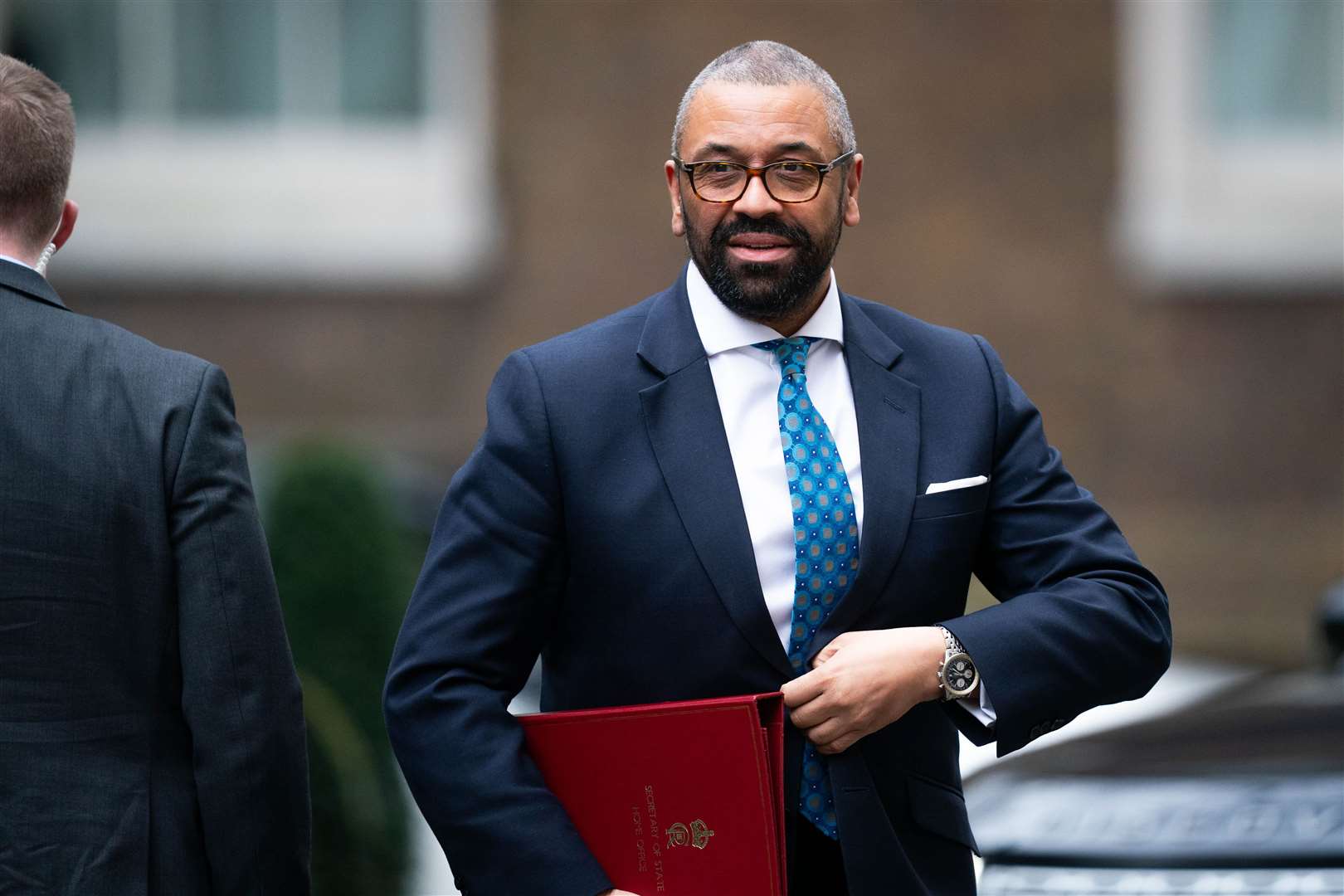 Home Secretary James Cleverly was said to have lost confidence in David Neal prior to his sacking (PA)