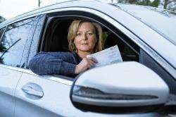 Elaine Blaney is among one of the motorists who believe they have been fined unfairly at Strothers Lane car park.