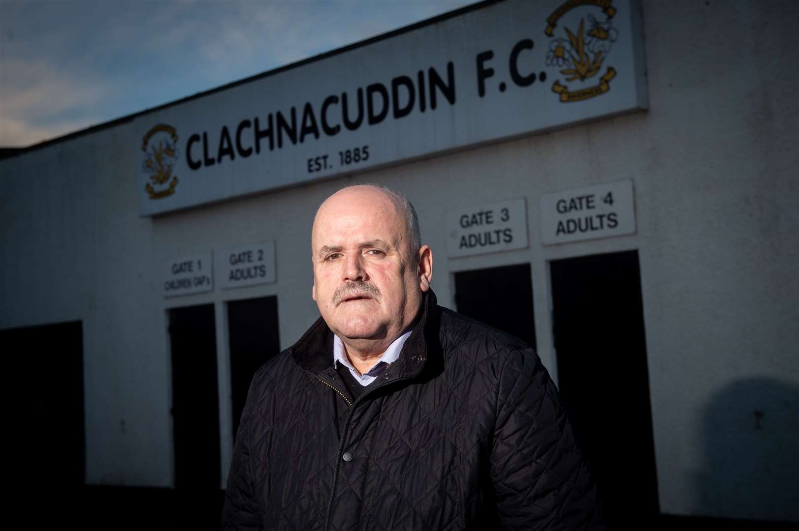Billy Corbett helped start the Save the Clach FC Fund to pay for legal costs.