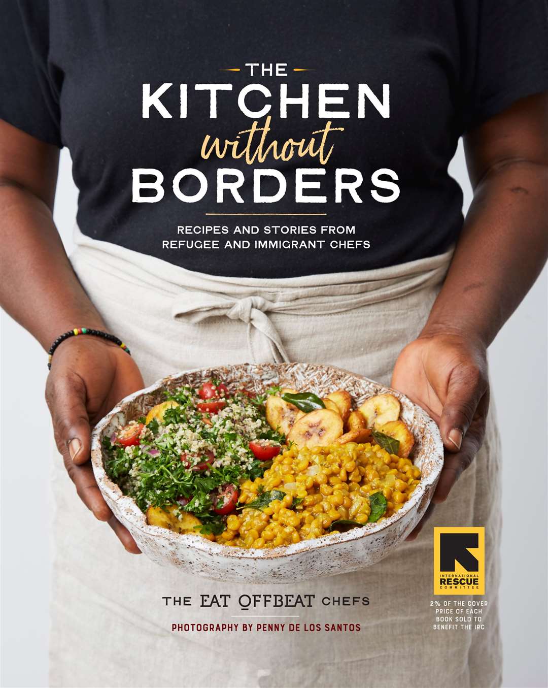 The Kitchen Without Borders: Recipes and Stories from Refugee and Immigrant Chefs by The Eat Offbeat Chefs. Picture: PA Photo/Penny De Los Santos.