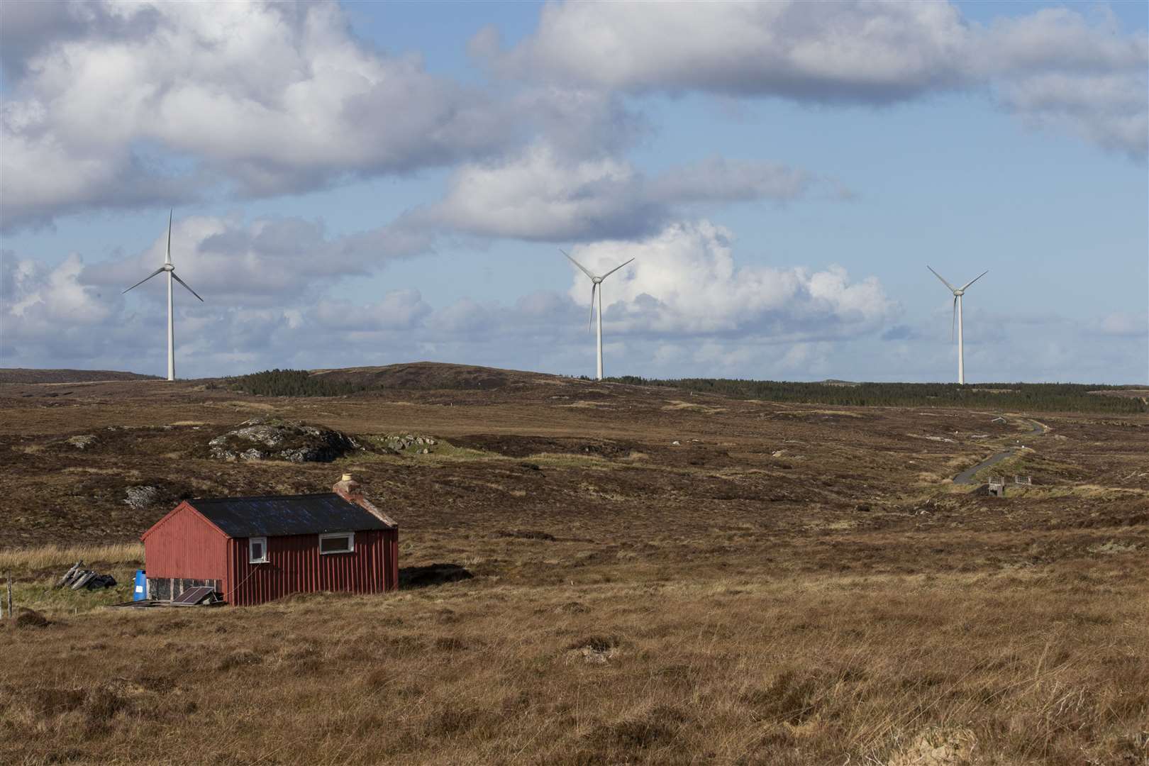 Point and Sandwick Trust’s Beinn Ghrideag community wind farm. Picture: Sandie Maciver/SandiePhotos