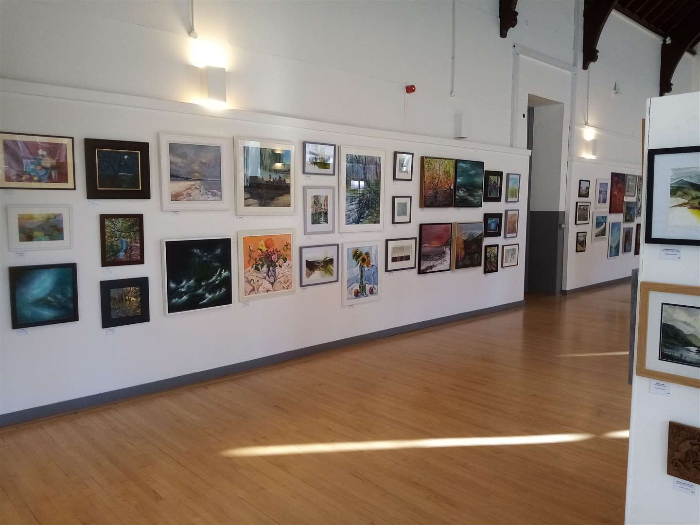 Work by more than 200 artists is featured at the Art Society of Inverness exhibition.