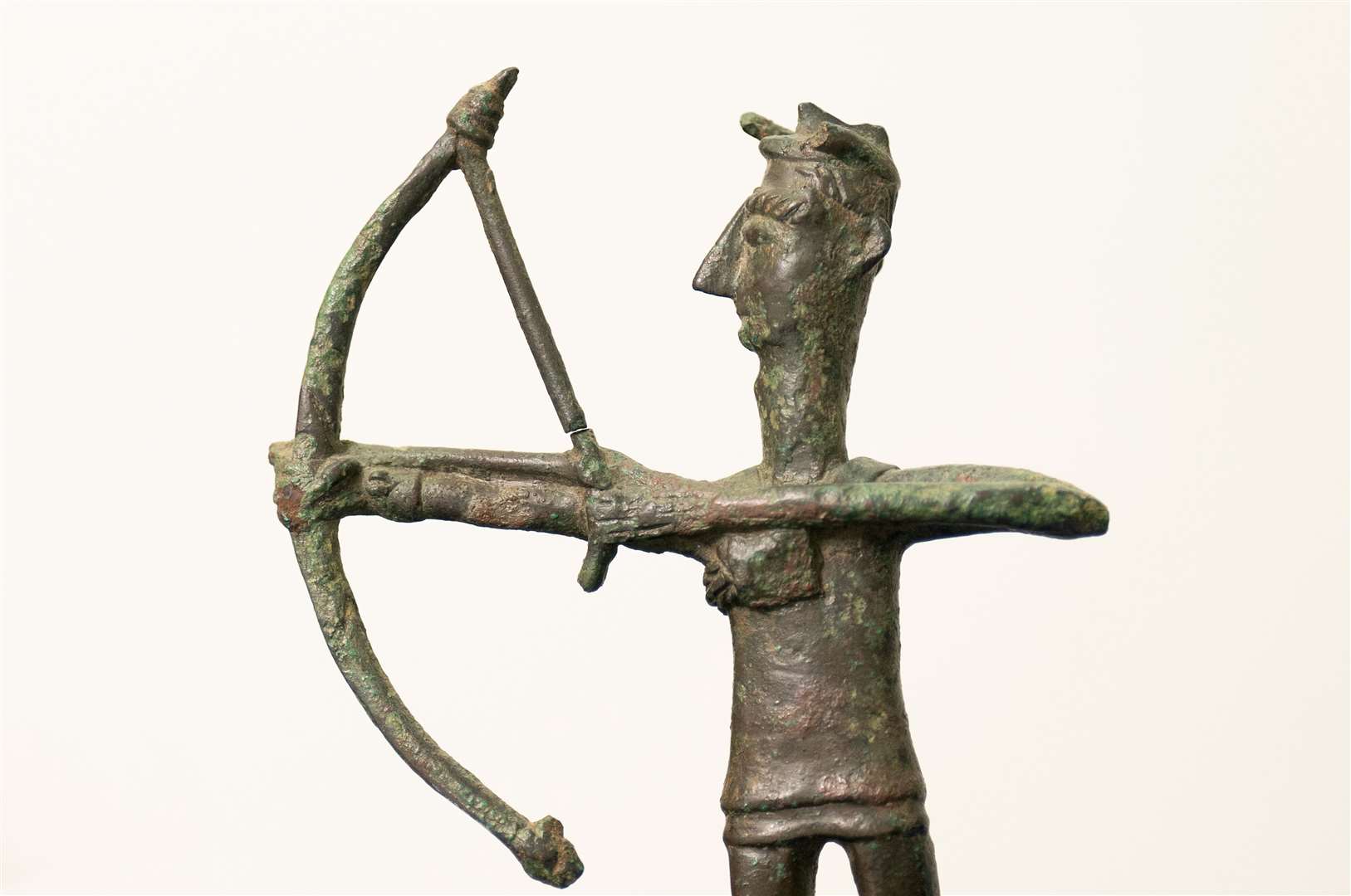 The archer figure dates from 1000 to 700 BCE (Joe Giddens/PA)