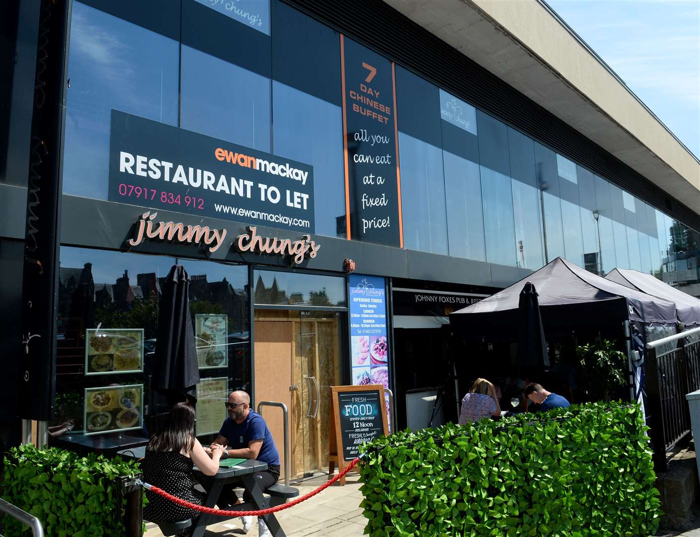 The premises formerly owned by Jimmy Chung's are getting ready to welcome a new restaurant. Picture: Gary Anthony.