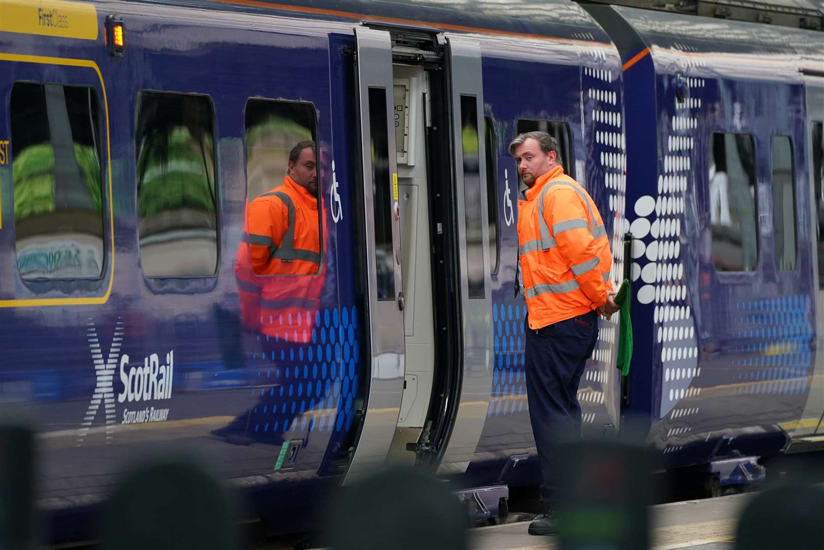Just five ScotRail services are running on Tuesday (Andrew Milligan/PA)