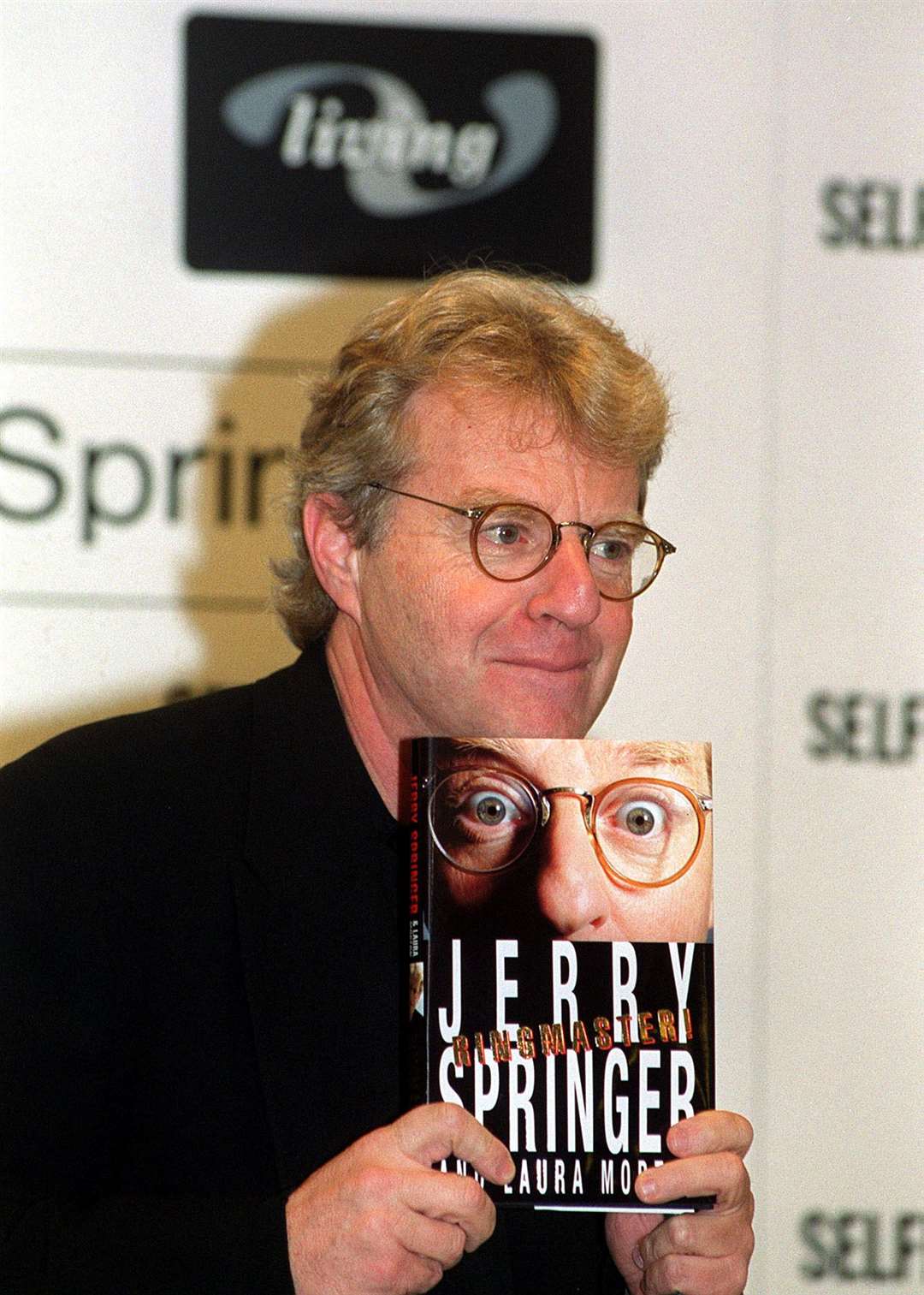 Jerry Springer signed copies of his book Ringmaster in London (PA)