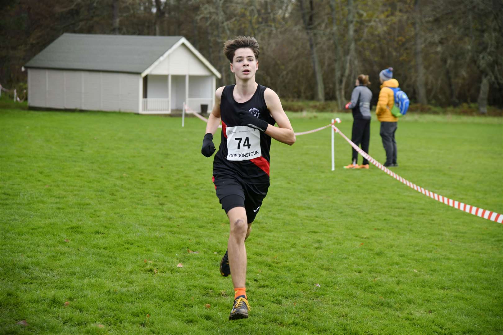 First place winner in the Under 15 Boys was Andrew Baird from Ross County Athletics Club. Picture: Beth Taylor