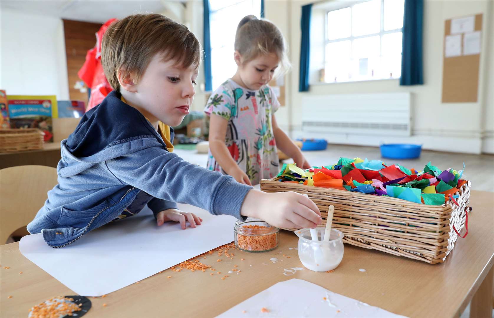 Subsidising childcare, thus making it more affordable and allowing parents to work, could be one way to tackle deprivation, according to Sir Michael (Andrew Matthews/PA)