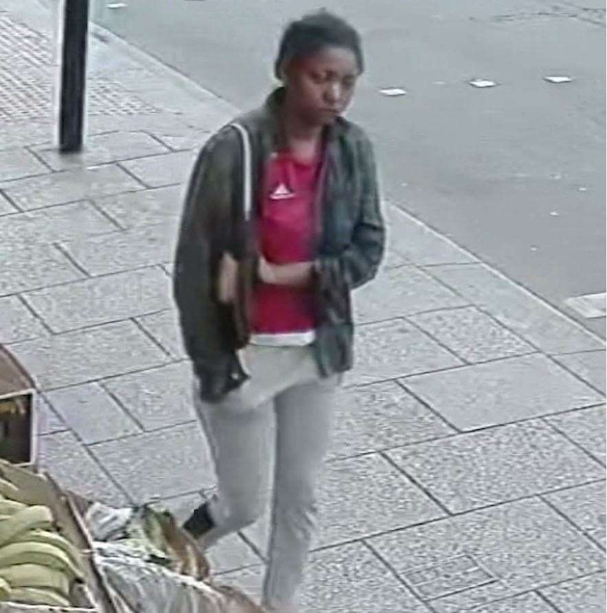 A CCTV image of Owami Davies walking north on London Road, Croydon away from West Croydon about 1230 on July 7 (Metropolitan Police/PA)