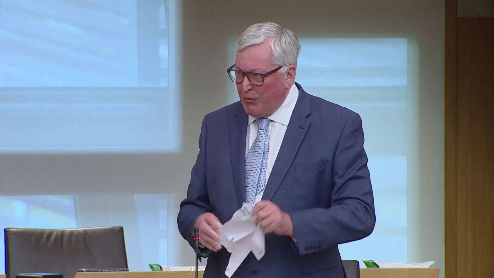 Fergus Ewing tears the HPMAs consultation paper to pieces during a Holyrood debate.