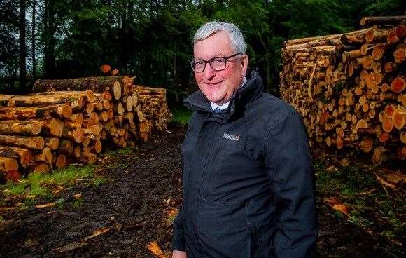 Local MSP and Scotland's rural economy and tourism secretary Fergus Ewing.