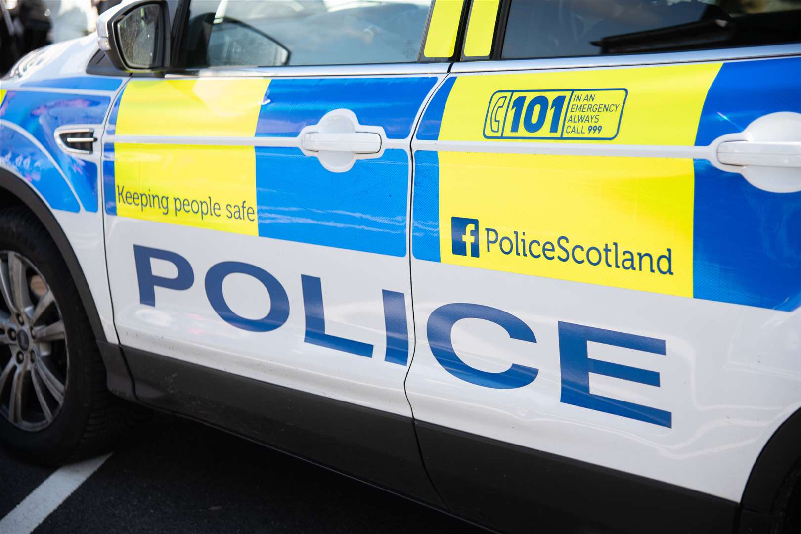 Police Scotland. Picture: Daniel Forsyth