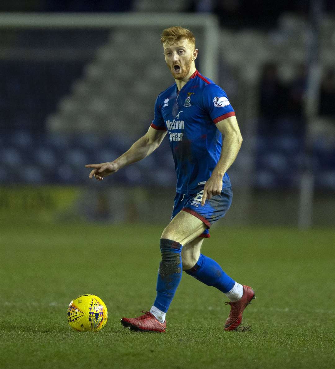 David Carson is one of several players yet to feature for Inverness this season.