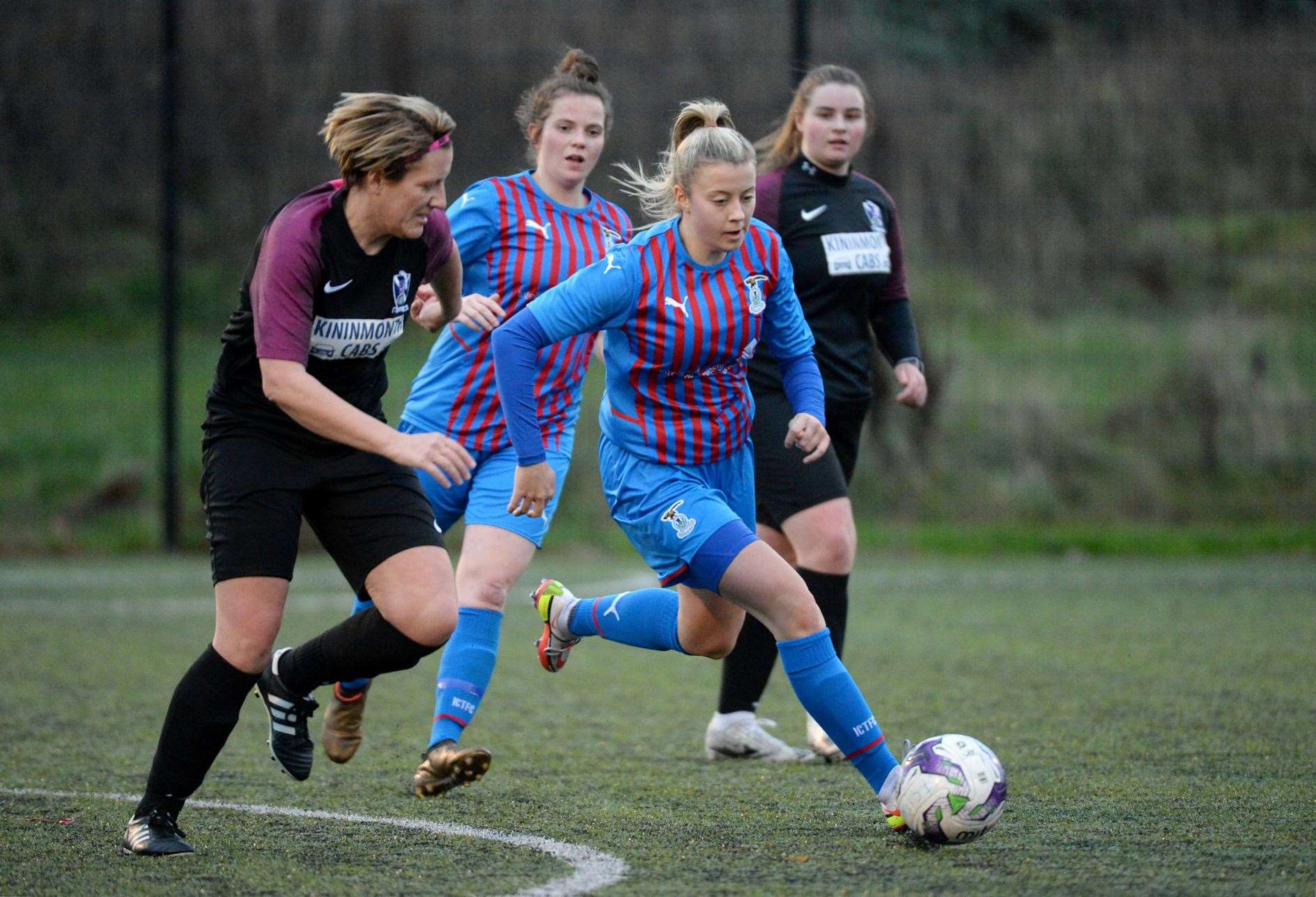 Inverness Caley Thistle Women v Buchan at Inverness Royal Academy 5 December 2021: Rhea Hossack. Picture: James Mackenzie.