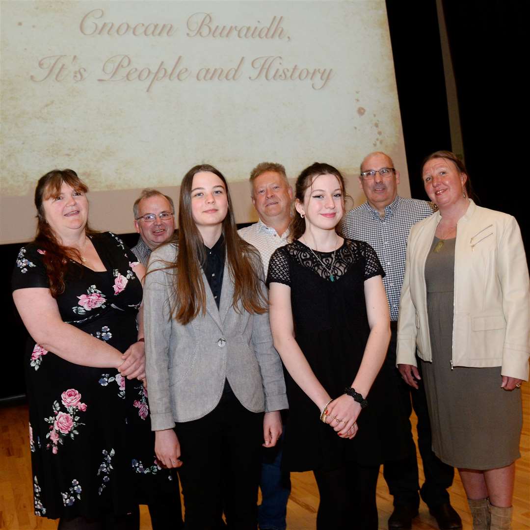 The team behind the magic: Nicky MacLennan, David Fraser, Bethan Luscombe-Smith, Chris Grant, Connie Maclennan, Chris Dell and Amanda Luscombe-Smith. Picture: Gary Anthony