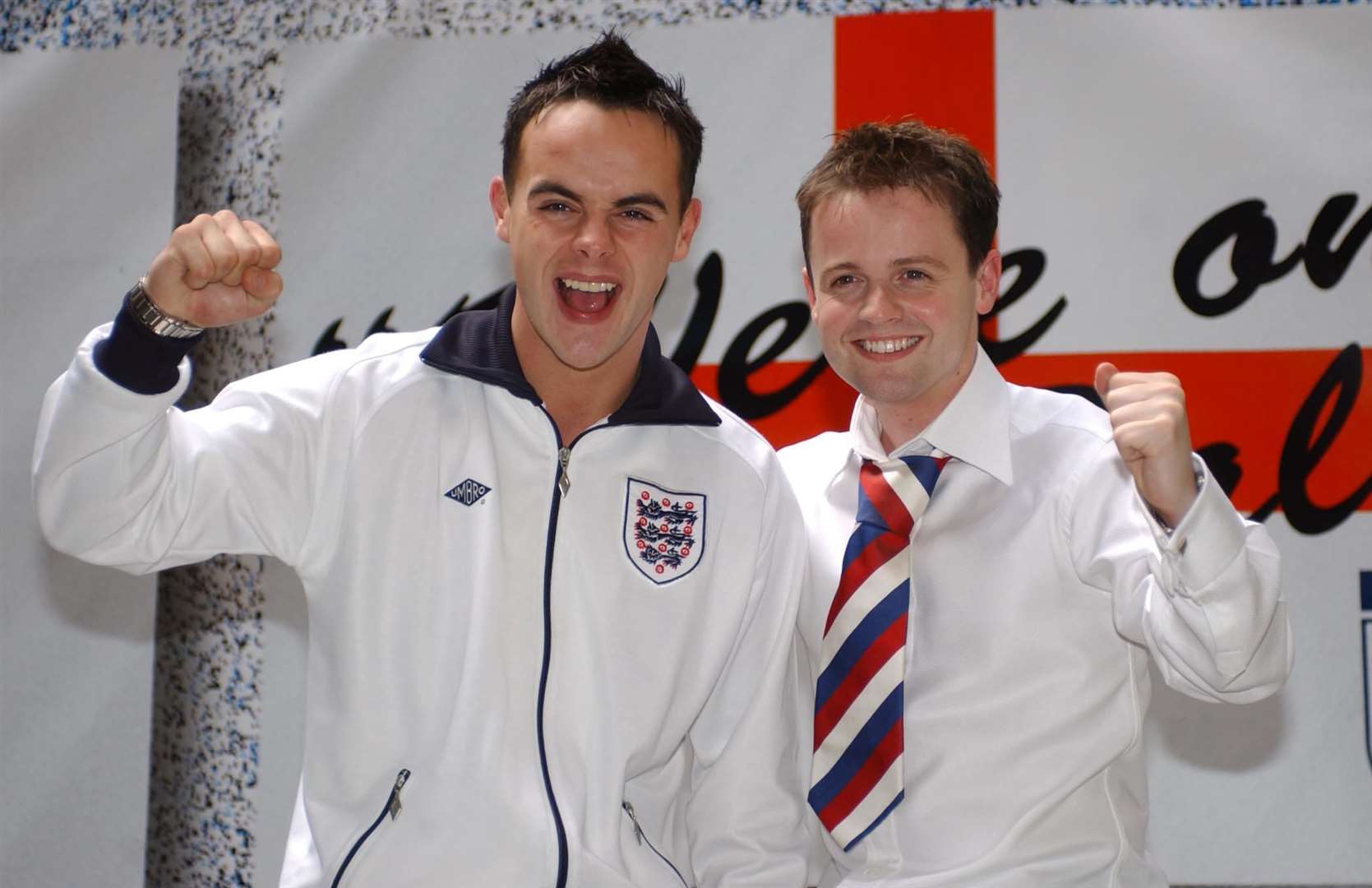 Anthony McPartlin and Declan Donnelly recorded an England song for the 2002 World Cup (Myung Jung Kim/PA)
