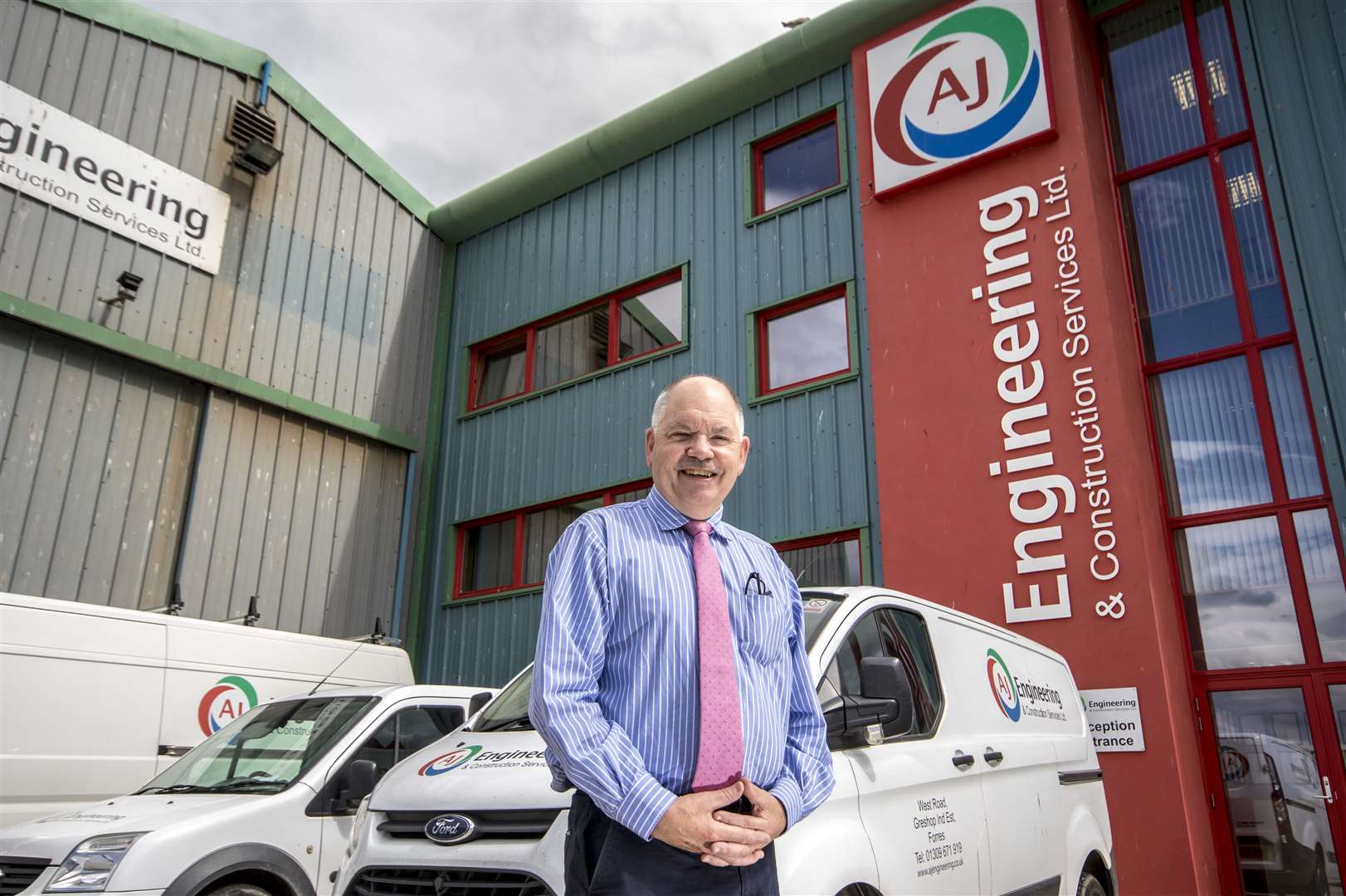 Managing direct of AJ Engineering and Construction Services, Alan James. Picture: Marc Hindley, Chit Chat PR & Digital
