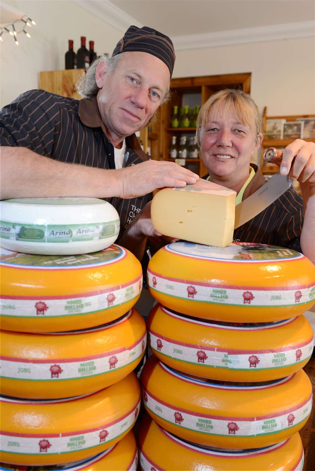 The Cromarty Cheese House owners Emmy and Jon Palmer reckon they have identified the ideal business model for any would-be successors. Picture: Gary Anthony