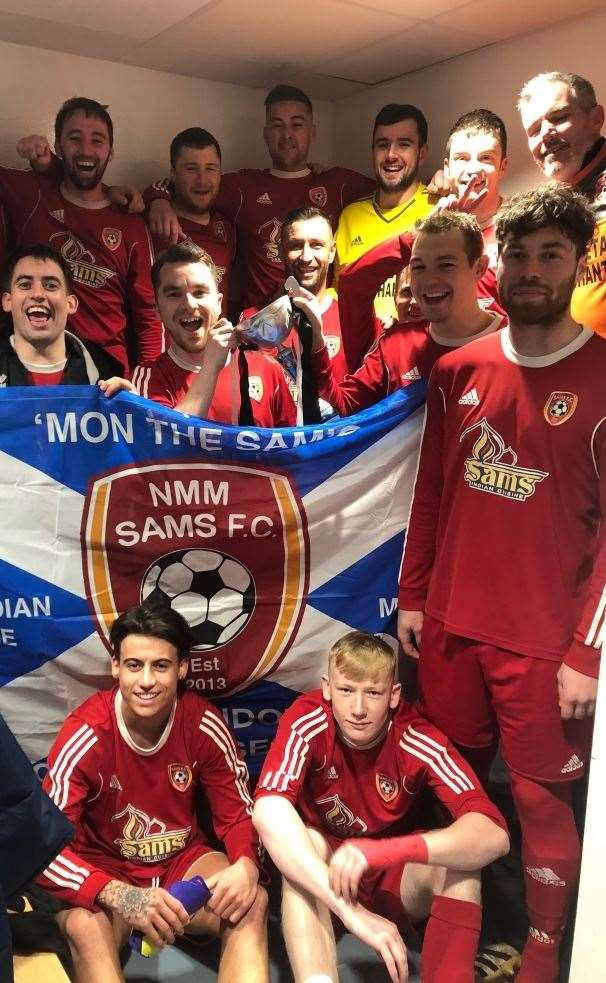 NMM Sam's lifed the 2020 Community Cup after beating Invergordon Social Club 4-1 in the final.