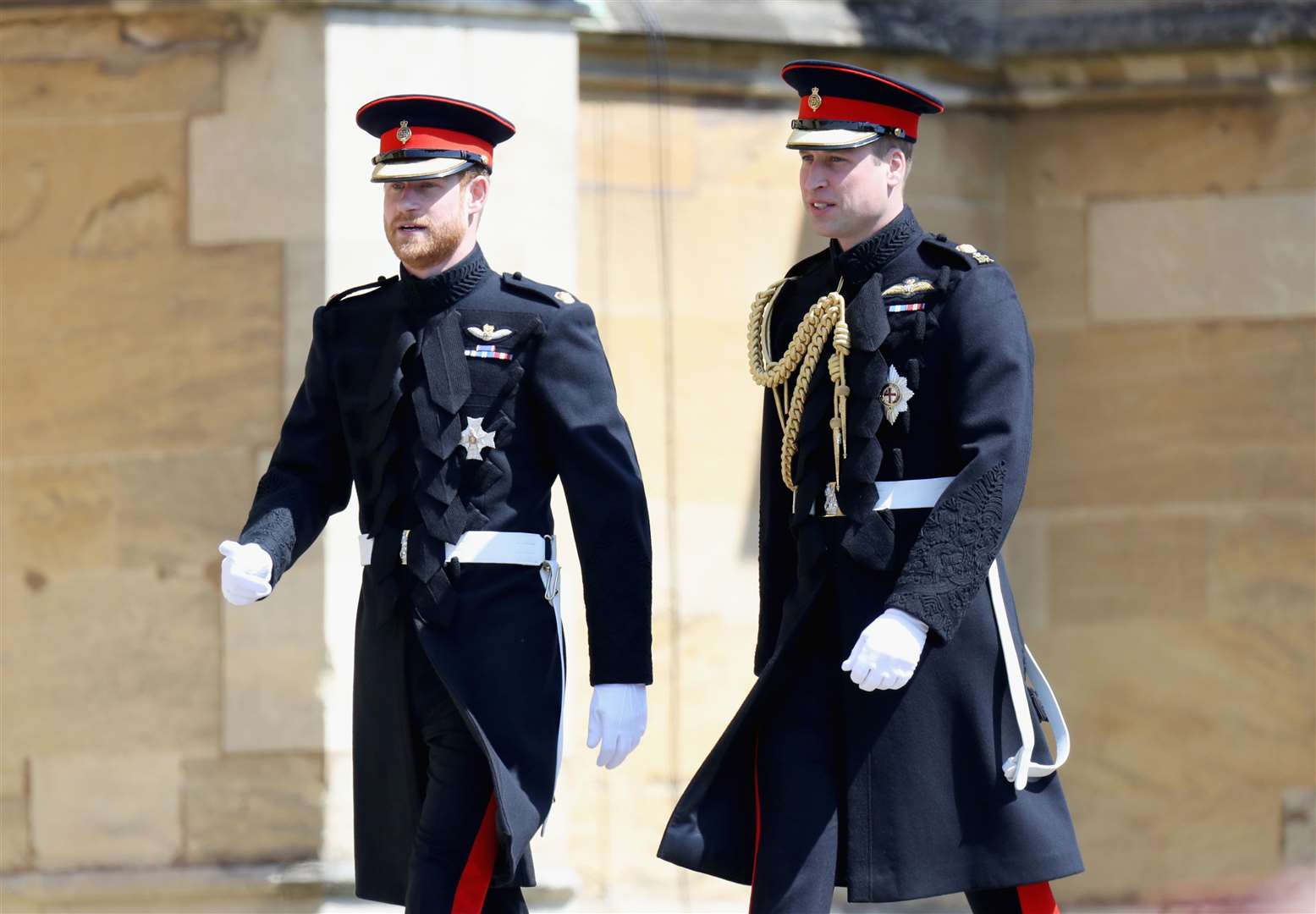 Harry and William have experienced a falling out (Chris Jackson/PA)
