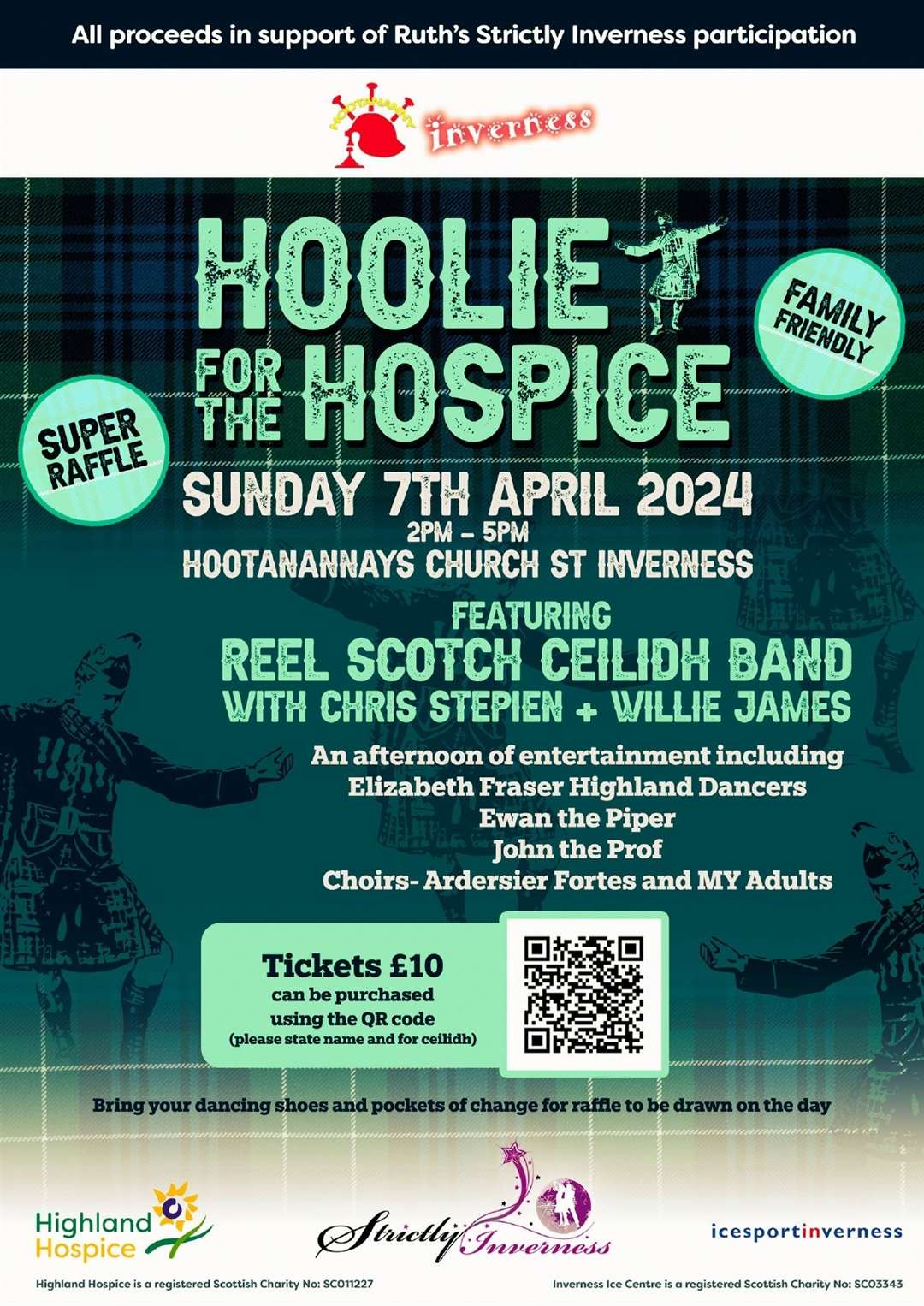 Ruth has planned a ceilidh for April 7.
