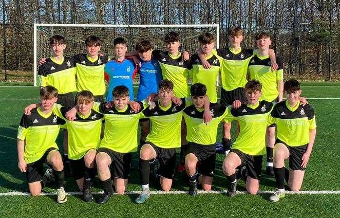 The north of Scotland schools' under-15 select beat Aberdeenshire, Dundee and Aberdeen City on their way to the final. Picture: Ben Bruce