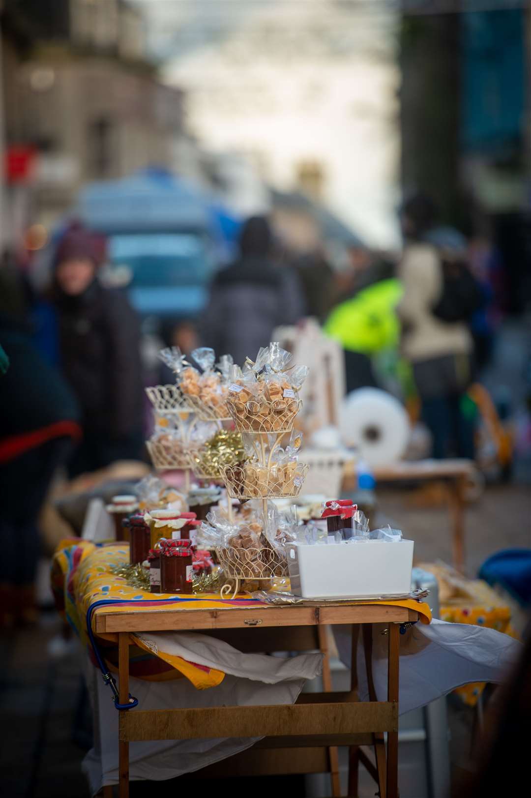 BID Christmas market Nairn. Picture: Callum Mackay