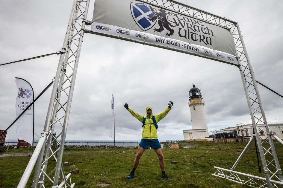 Graham Walton wins the Cape Wrath Ultra in 2022. Picture: Cape Wrath Ultra/No Limits Photography