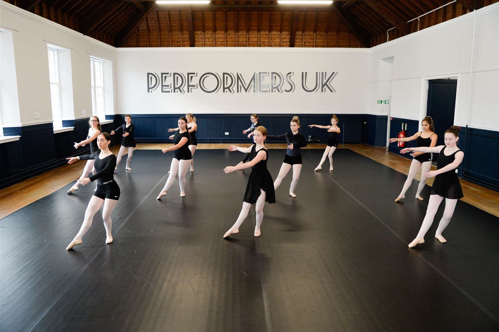 Grade exams for Inverness ballet studies were filmed and sent to assessors.