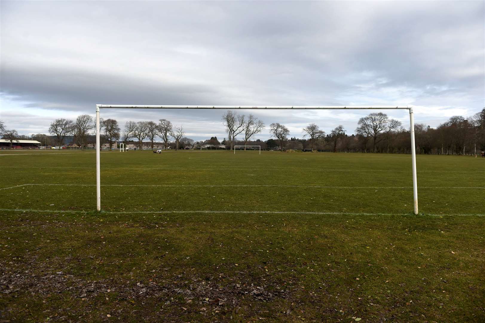 Bught Park which is one of the sites where Thistle Girls FC used to train.