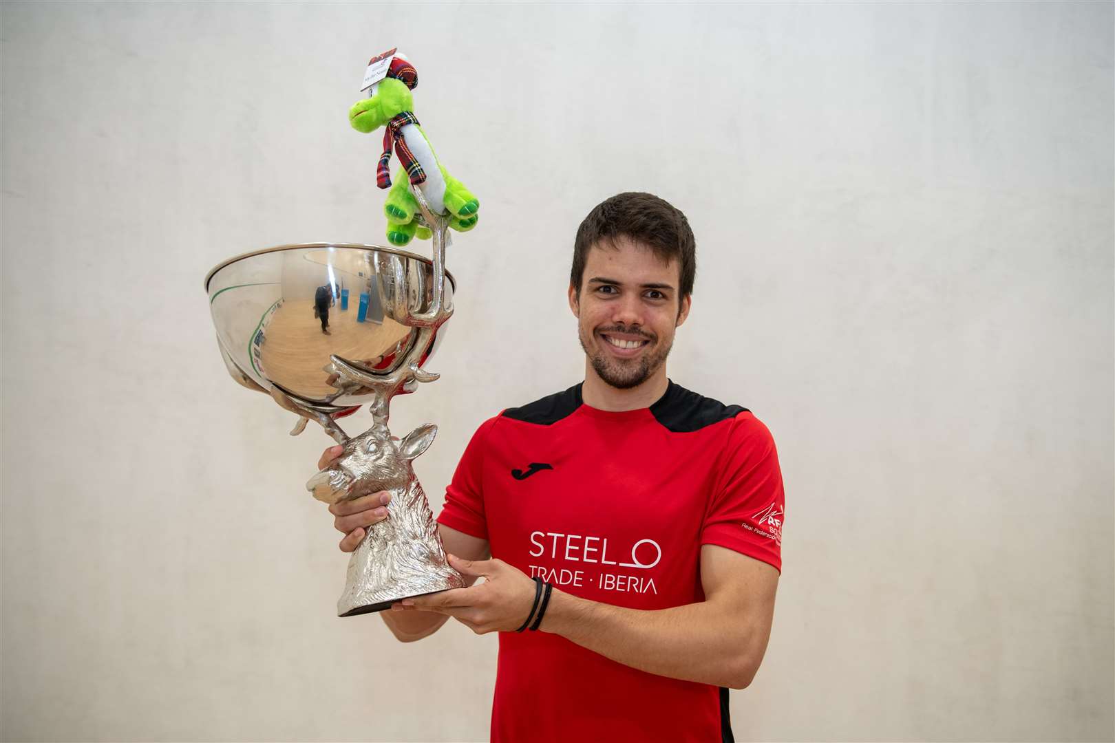 Edmon Lopez from Spain won the Scottish Squash Open in Inverness.